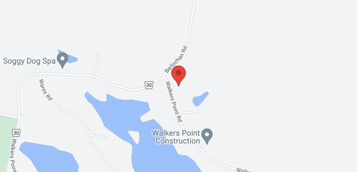map of 1309 WALKER'S POINT RD